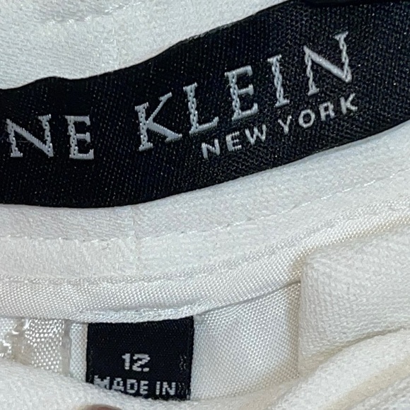 NWT Anne Klein wide leg, high waisted trousers. Size 12 New old stock - Picture 5 of 5